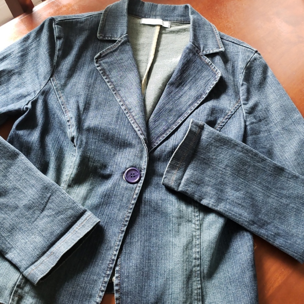Charlotte Russe‎ jean blazer